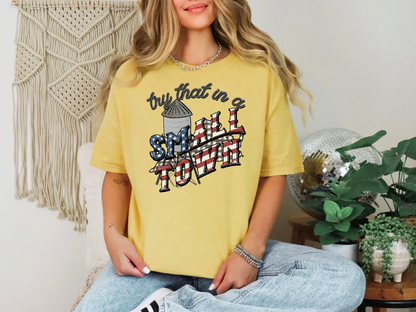 Try That in a Small Town Gingham VA DTF TRANSFER