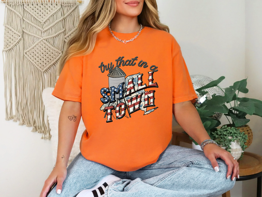 Try That In A Small Town Old States | 50 States + USA | DTF TRANSFER
