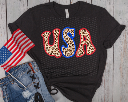 USA Faux Emb DTF TRANSFER