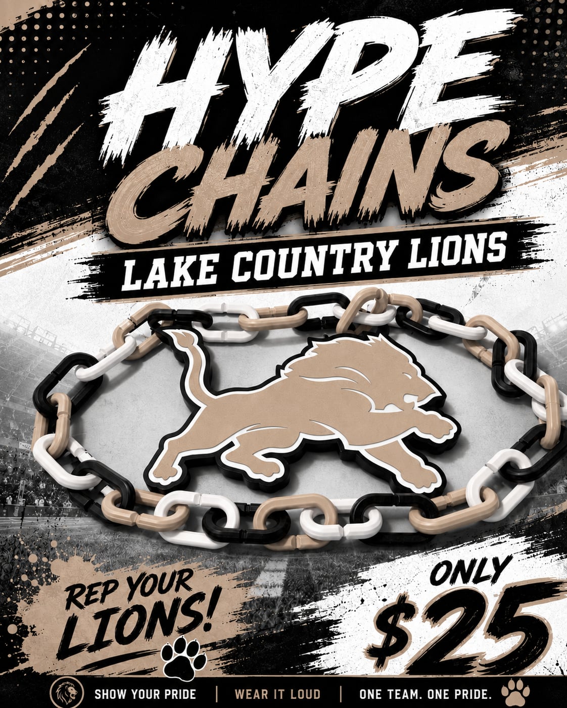 LAKE COUNTRY - Lions Hype Chain