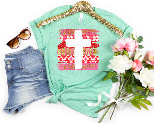 Valentine Cross Boho