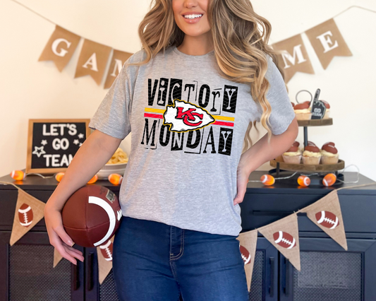 Victory Monday KC | 2 Colors | DTF TRANSFER