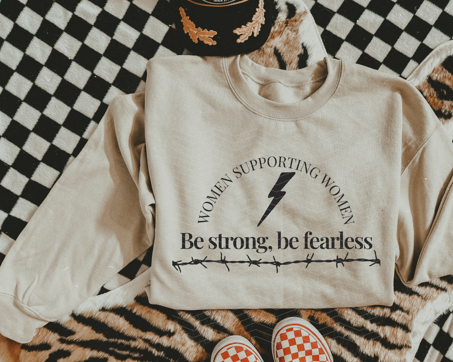 Women Supporting Women Be Strong, Be Fearless DTF TRANSFER