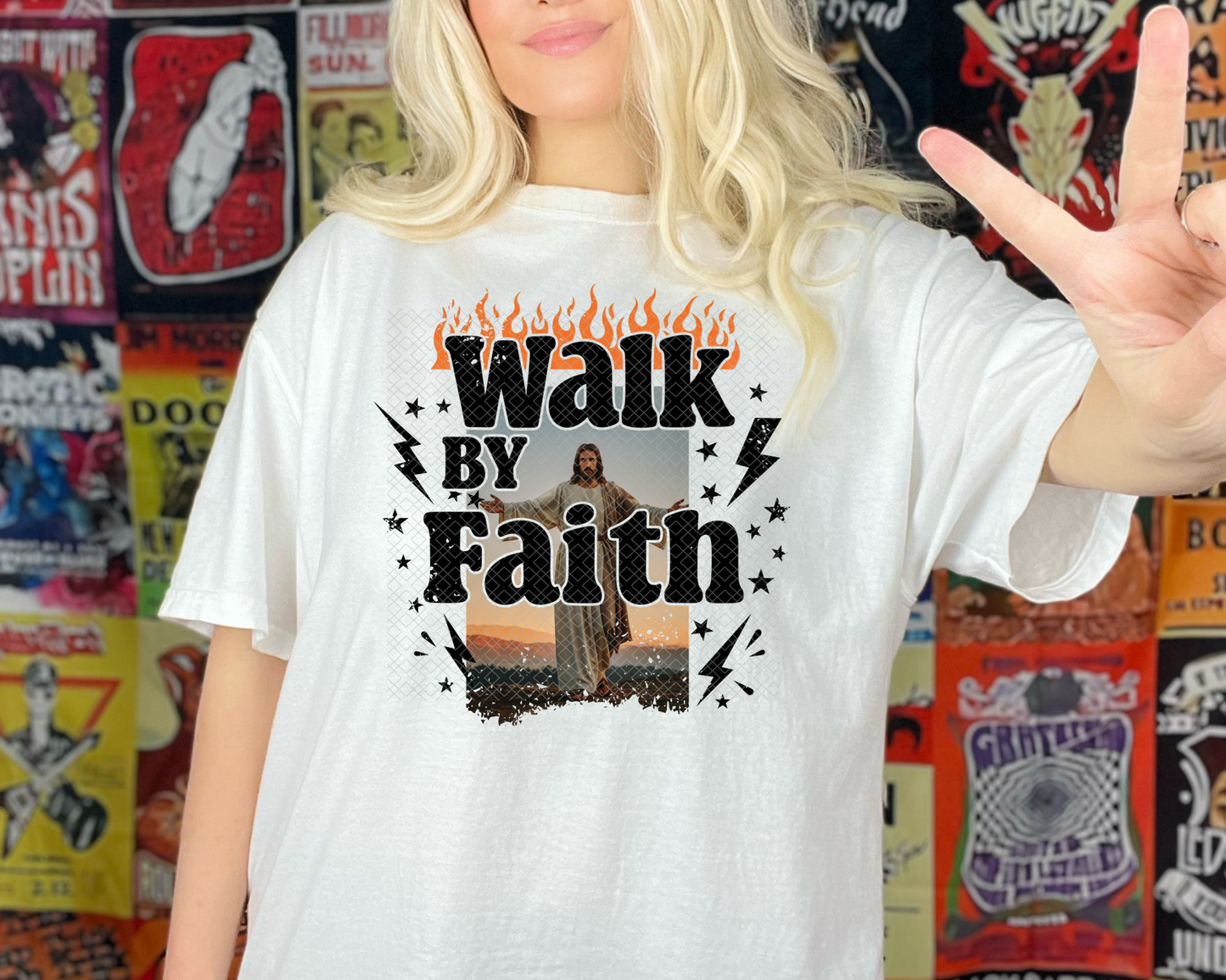 Walk By Faith DTF TRANSFER
