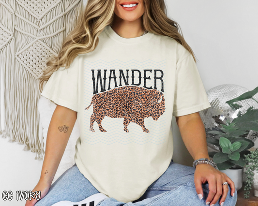Wander Leopard Buffalo DTF TRANSFER