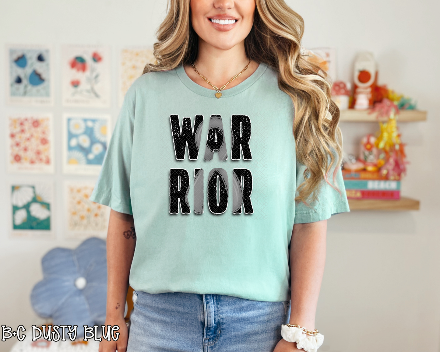 Warrior Gray Ribbon