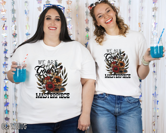 We Are God's Masterpiece DTF TRANSFER