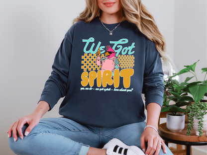 We Got Spirit cardinal bird 5 DTF TRANSFER