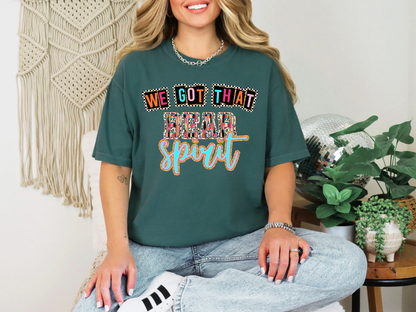 We Got That Bear Spirit Colorful DTF TRANSFER