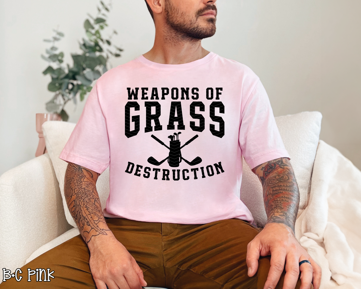 Weapons of Grass Destruction | 2 Colors | DTF TRANSFER