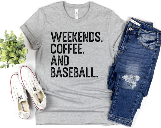 Weekends. Coffee. And Baseball.