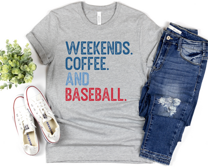 Weekends. Coffee. And Baseball.