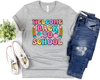 Welcome back To School pencils