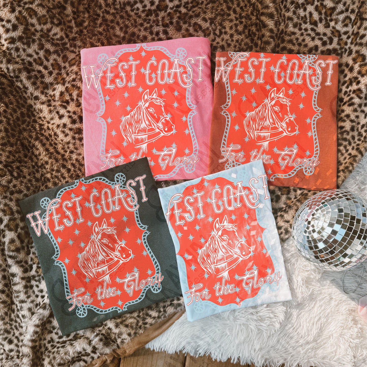 West Coast For The Glory DTF TRANSFER