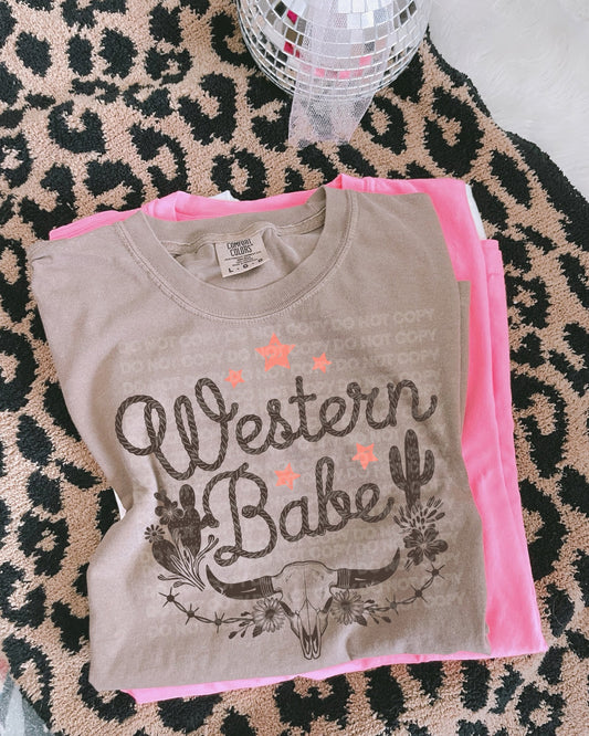 Western Babe DTF TRANSFER