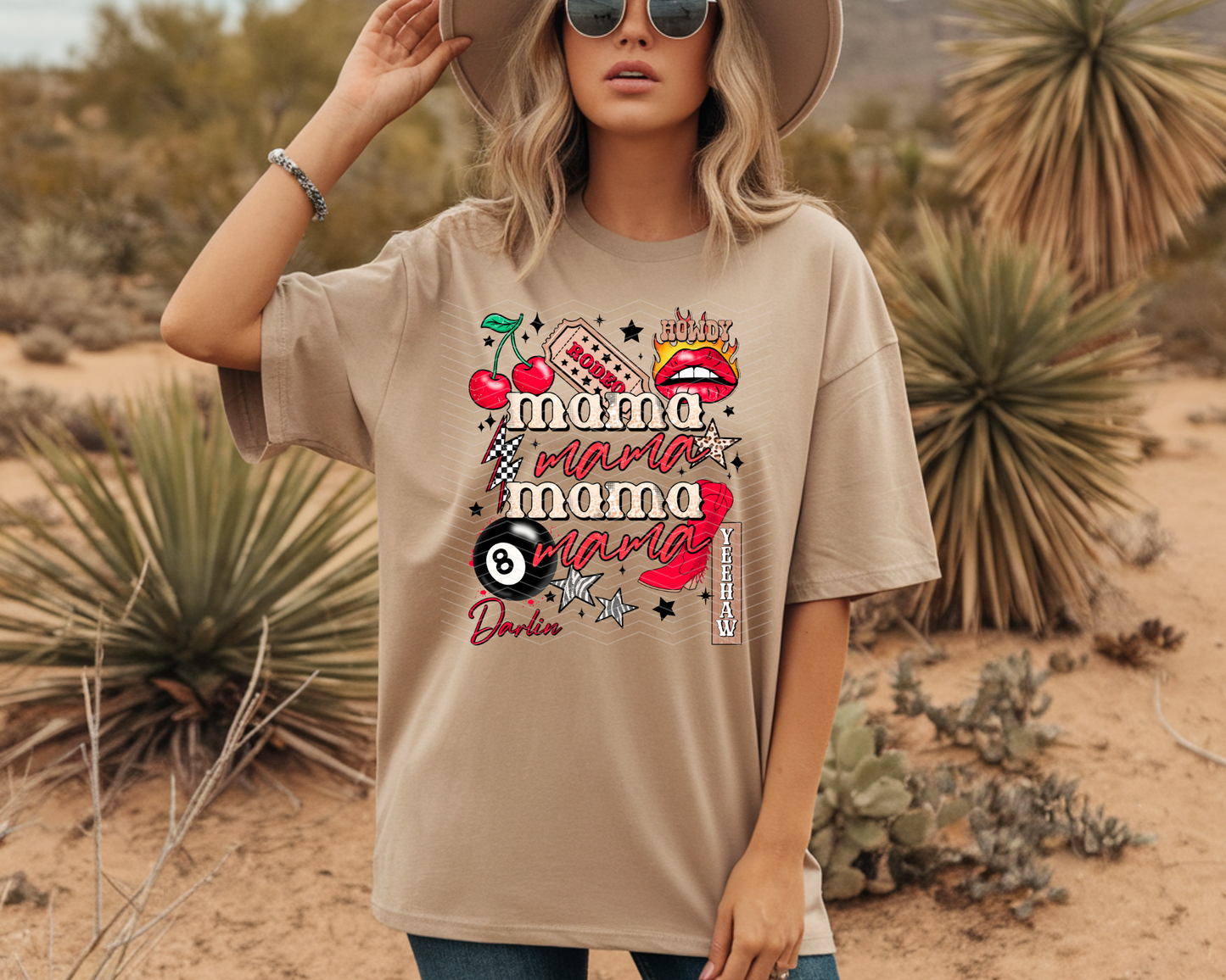 Western Mama Stacked DTF TRANSFER