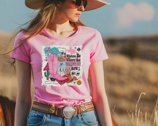 Where The Cowgirls Are Collage