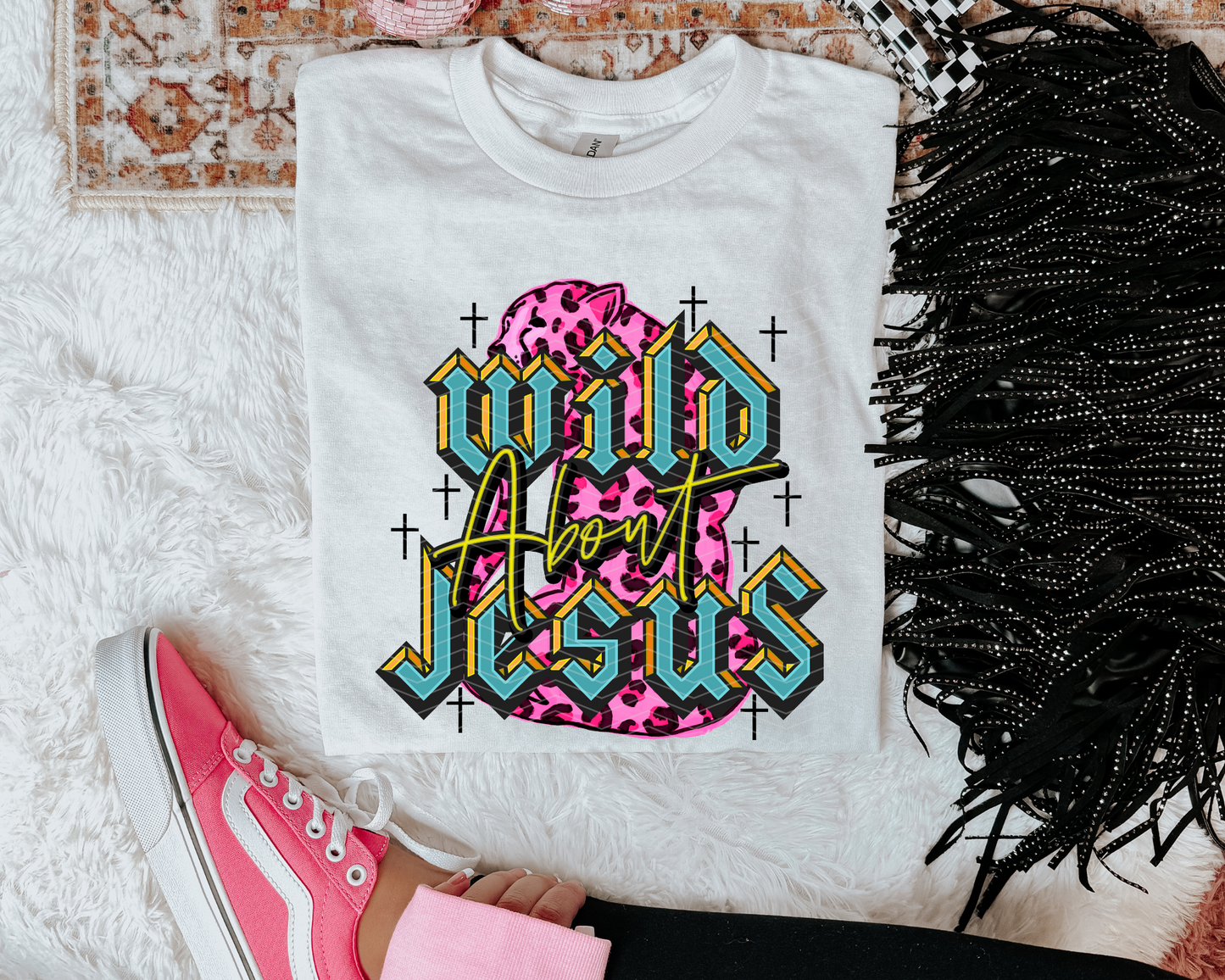 Wild About Jesus | 3 Options | DTF TRANSFER