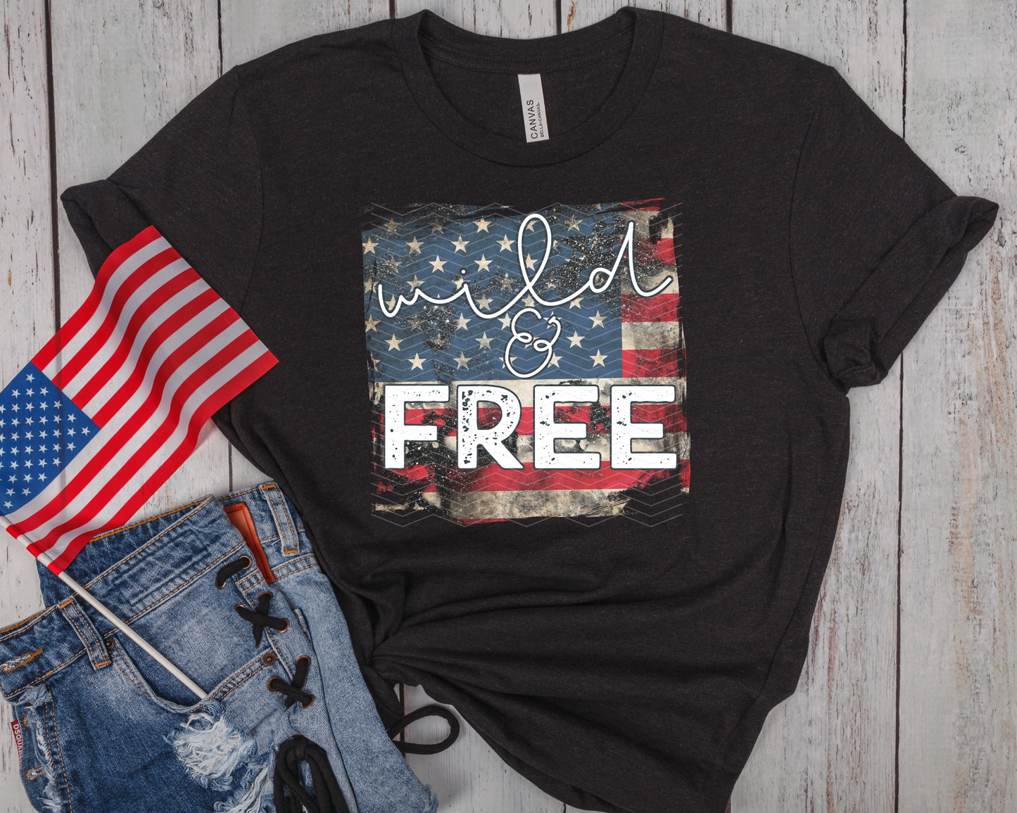 Wild and Free DTF TRANSFER