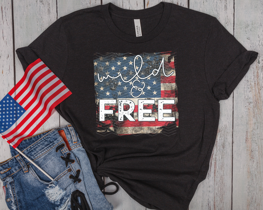 Wild and Free DTF TRANSFER
