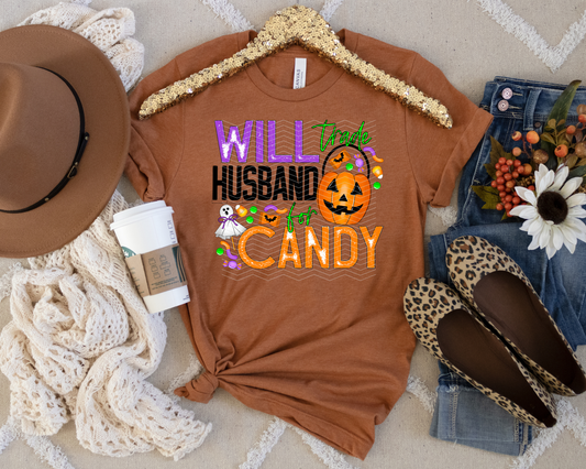 Will Trade Husband for Candy DTF TRANSFER