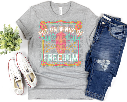 Wings of Freedom | Back & Pocket DTF TRANSFER