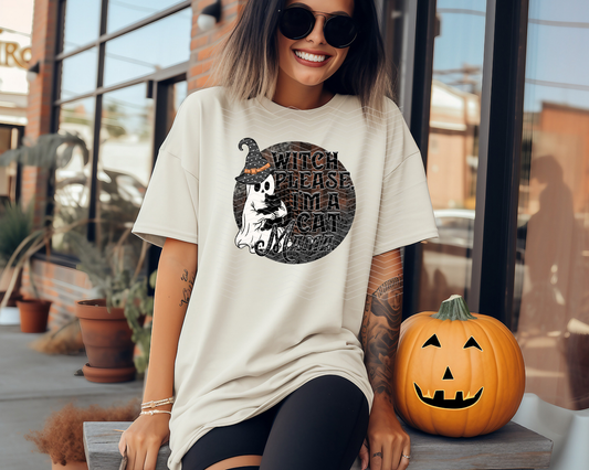 Witch Please I'm A Cat Mama DTF TRANSFER