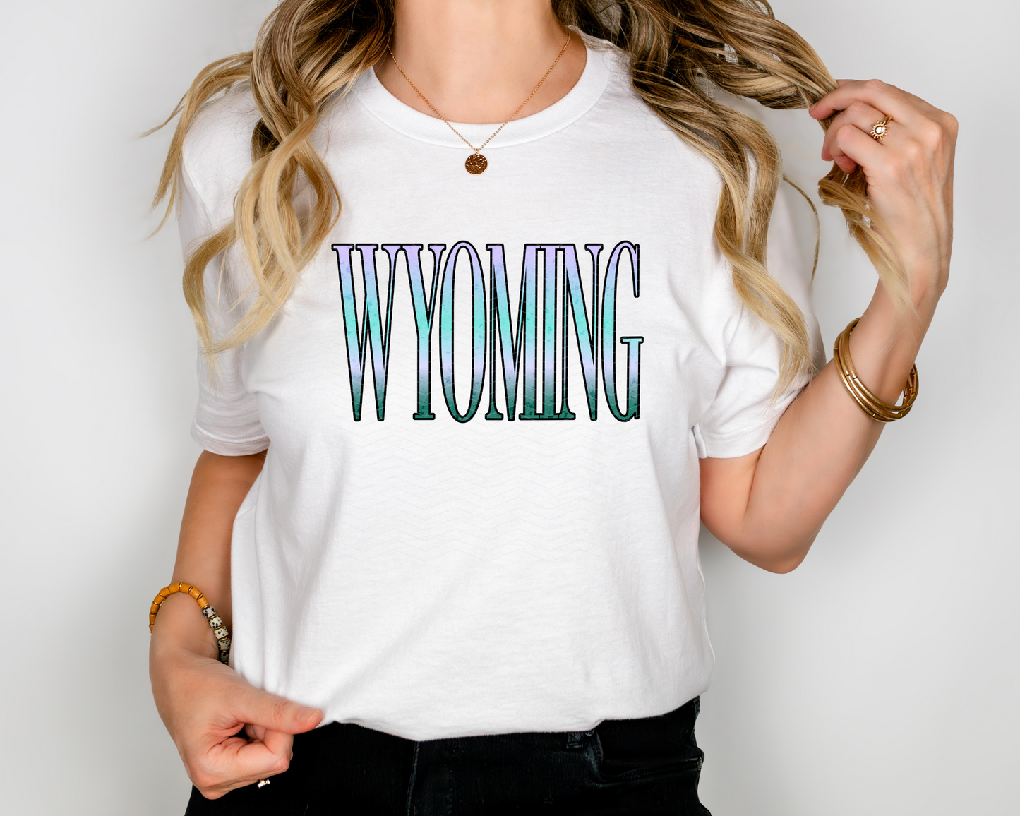 Wyoming Ombre DTF TRANSFER