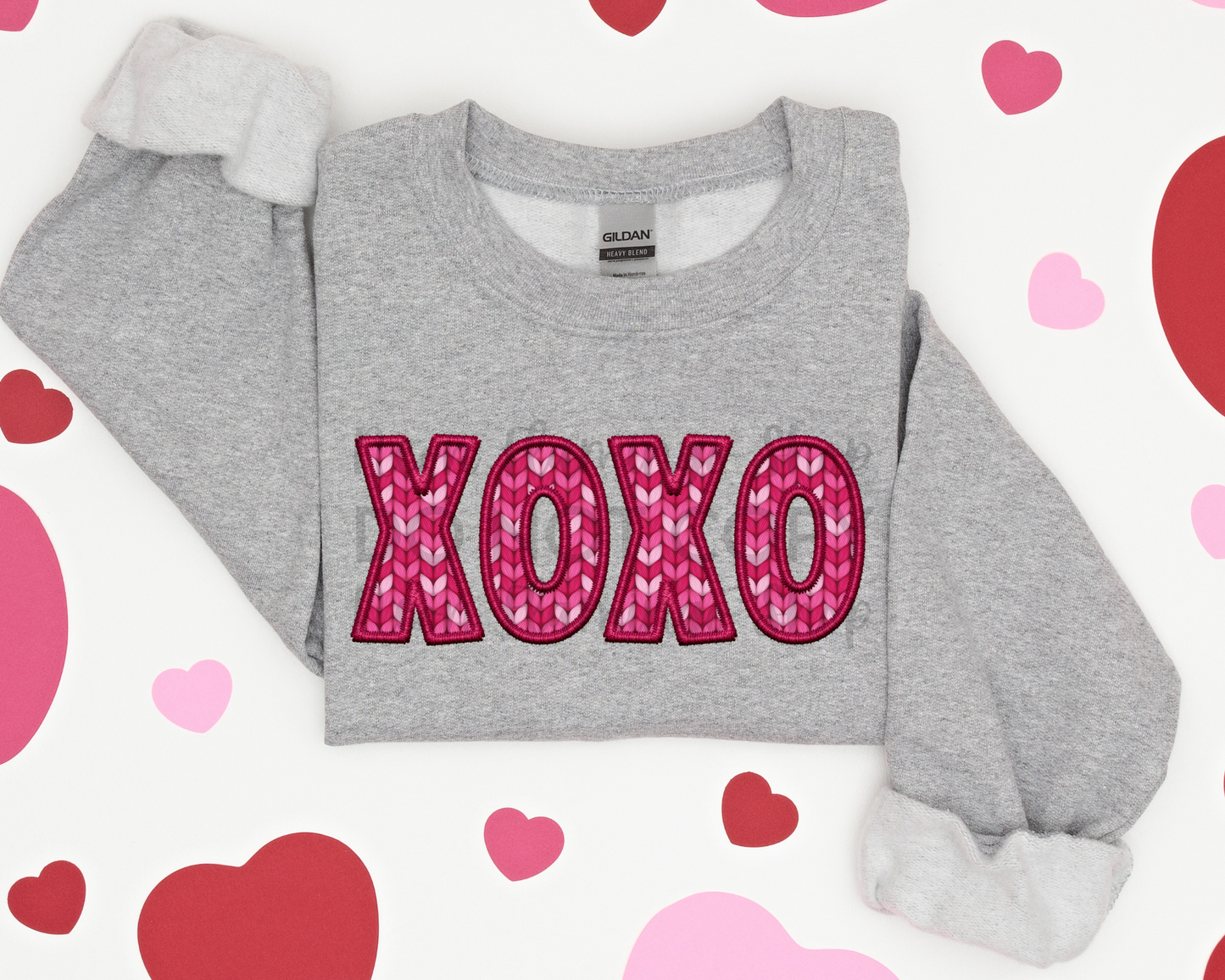 XOXO Pink Wool