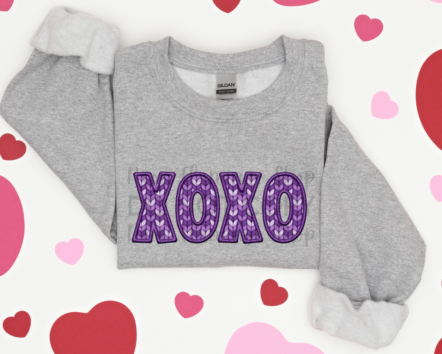 XOXO Purple Wool
