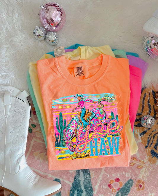 YeeHaw Neon Scene