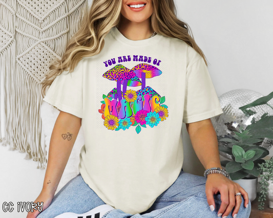 You Are Made of Magic Mushroom Neon DTF TRANSFER