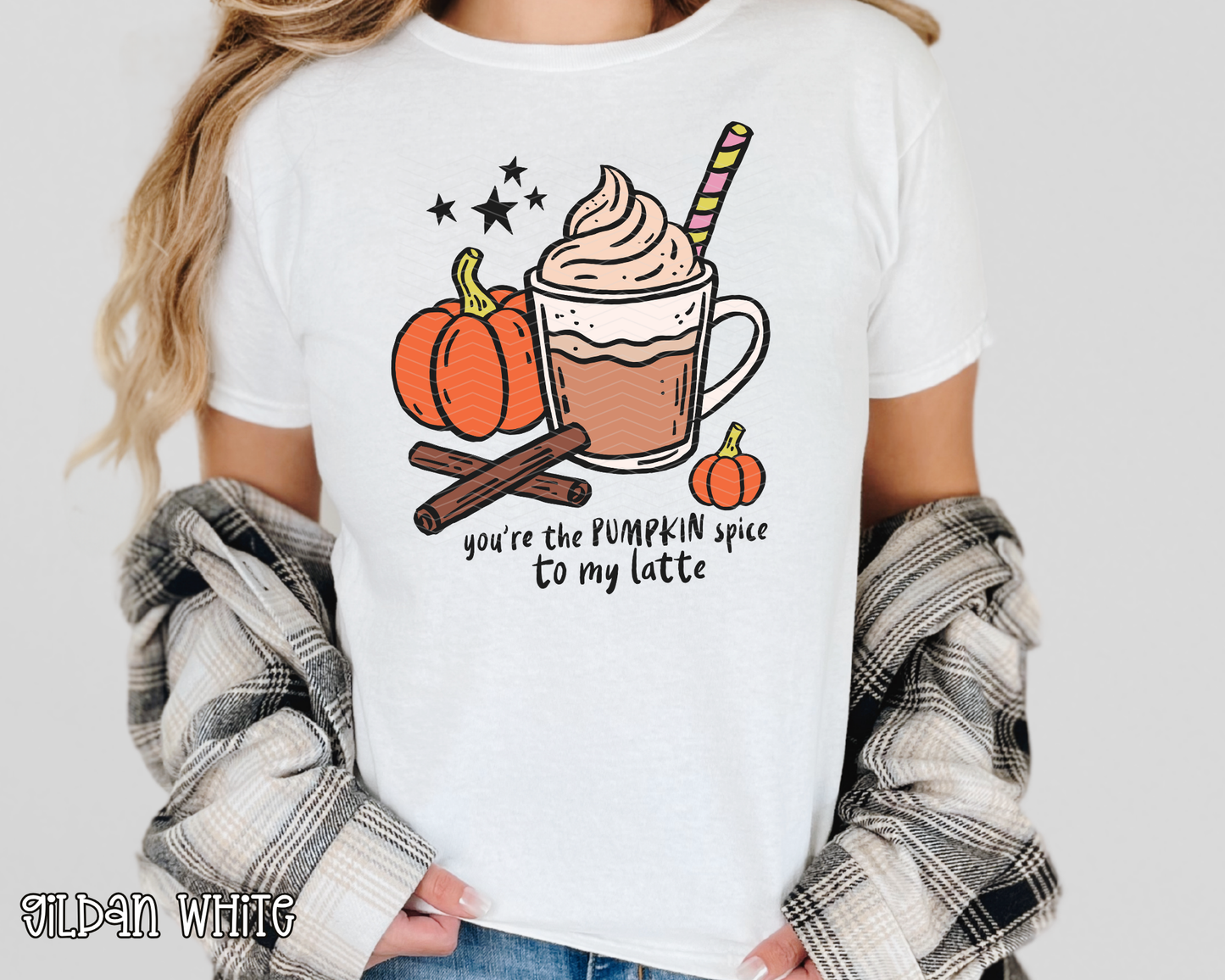 You're The Pumpkin Spice To My Latte DTF TRANSFER