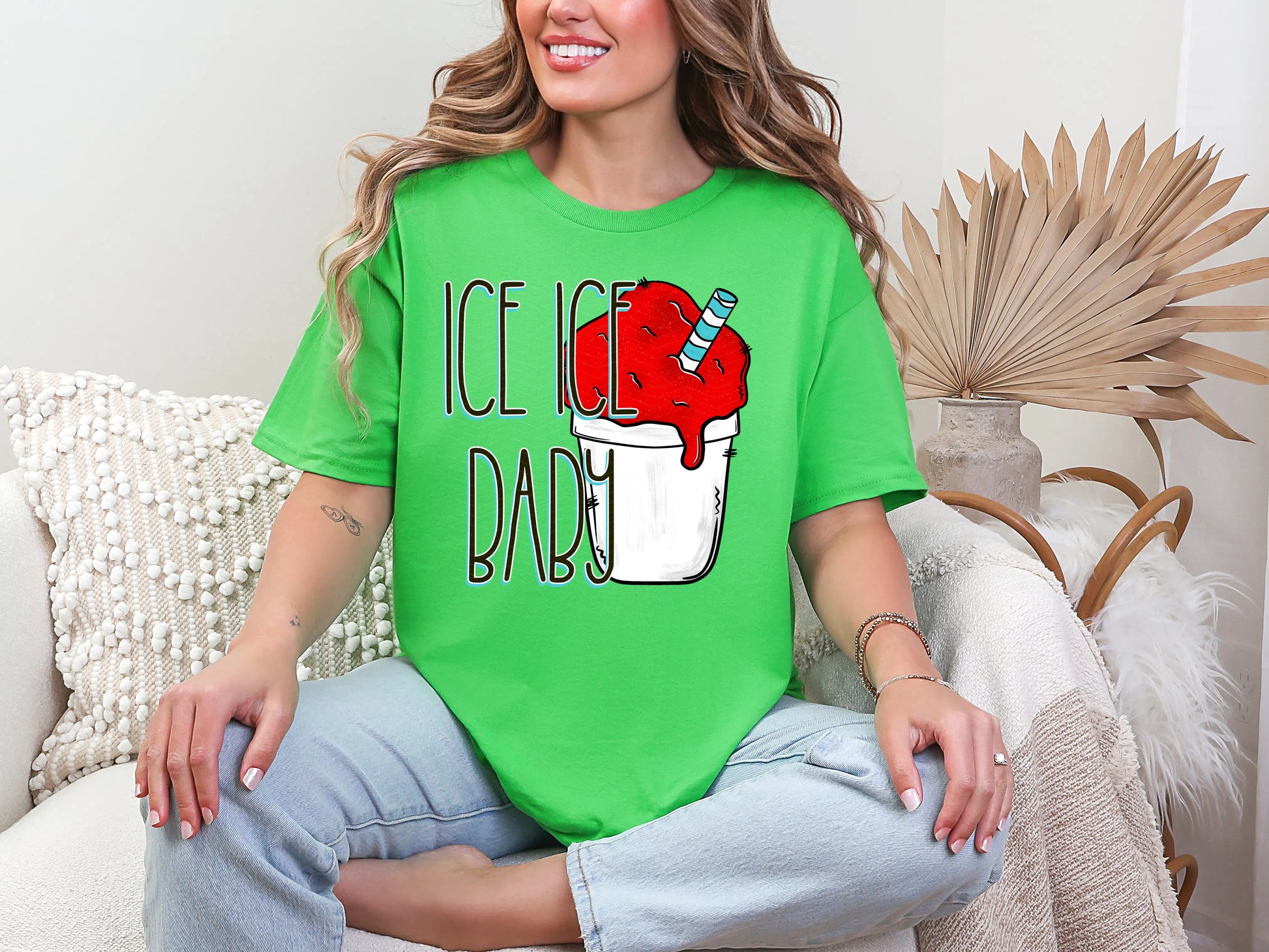 Ice Ice Baby Icee Slush DTF TRANSFER