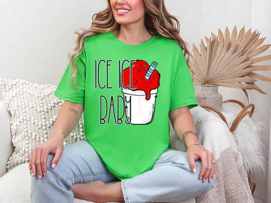 Ice Ice Baby Icee Slush DTF TRANSFER