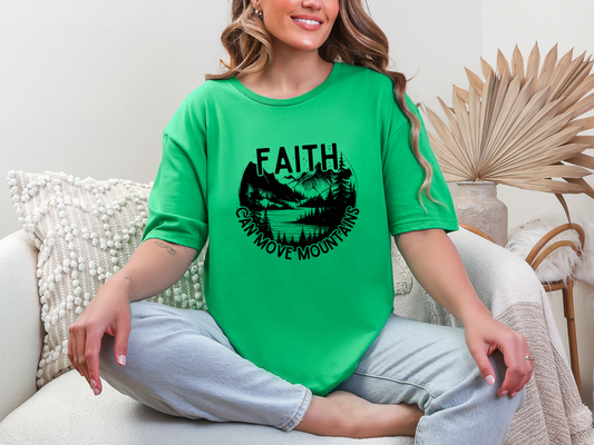 Faith Can Move Mountains DTF TRANSFER