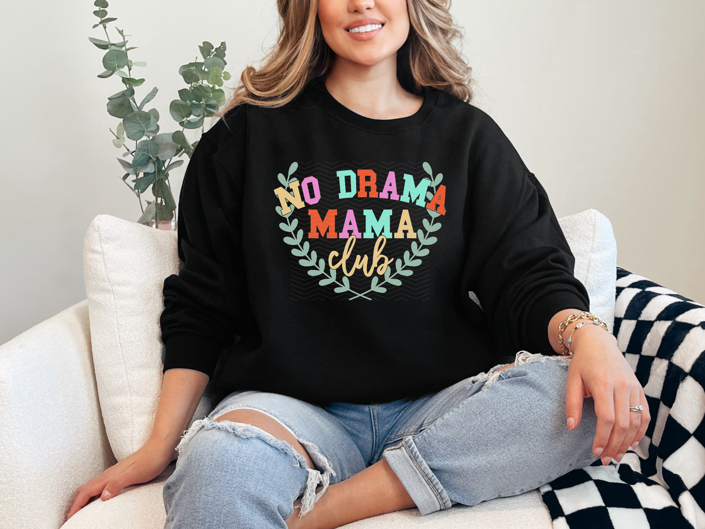 No Drama Mama Club DTF TRANSFER