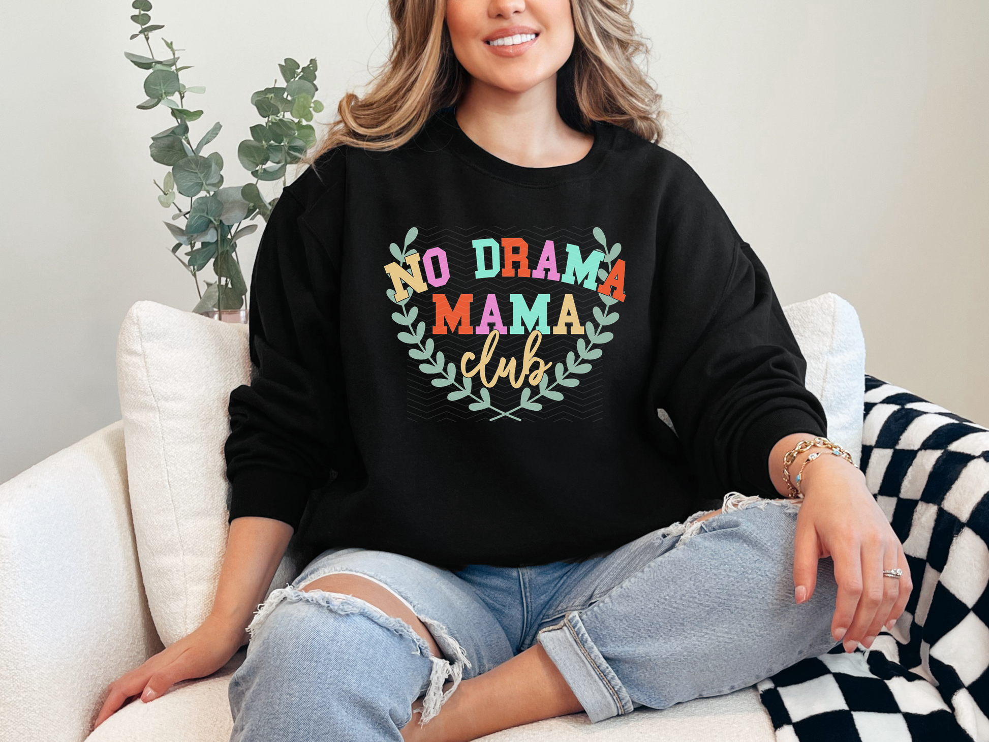 No Drama Mama Club DTF TRANSFER