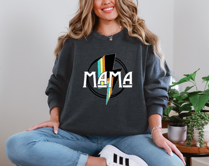 Mama Thunder Lightning Bolt DTF TRANSFER