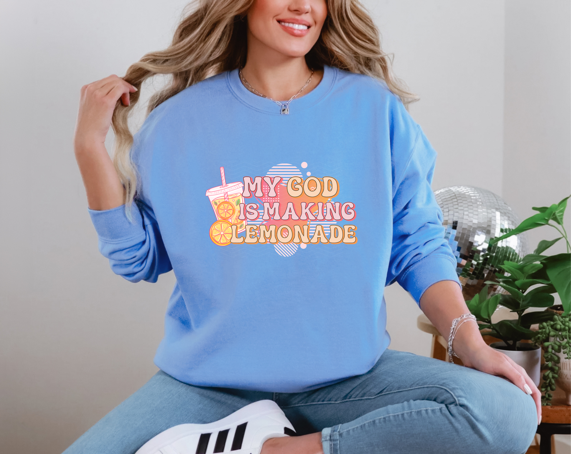 My God Is Making Lemonade DTF TRANSFER