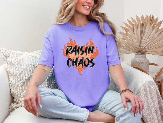 Raisin Chaos DTF TRANSFER