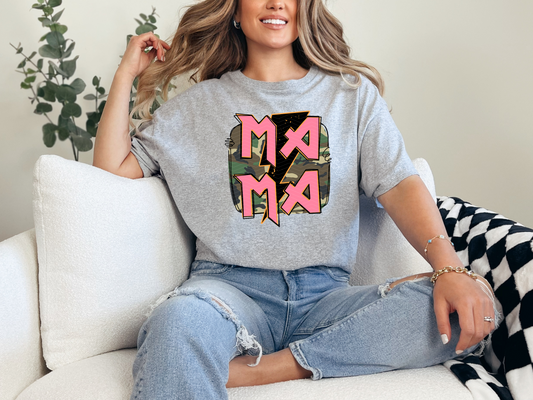 Mama Camo DTF TRANSFER