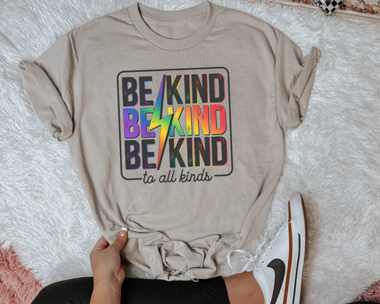Be Kind To All Kinds rainbow