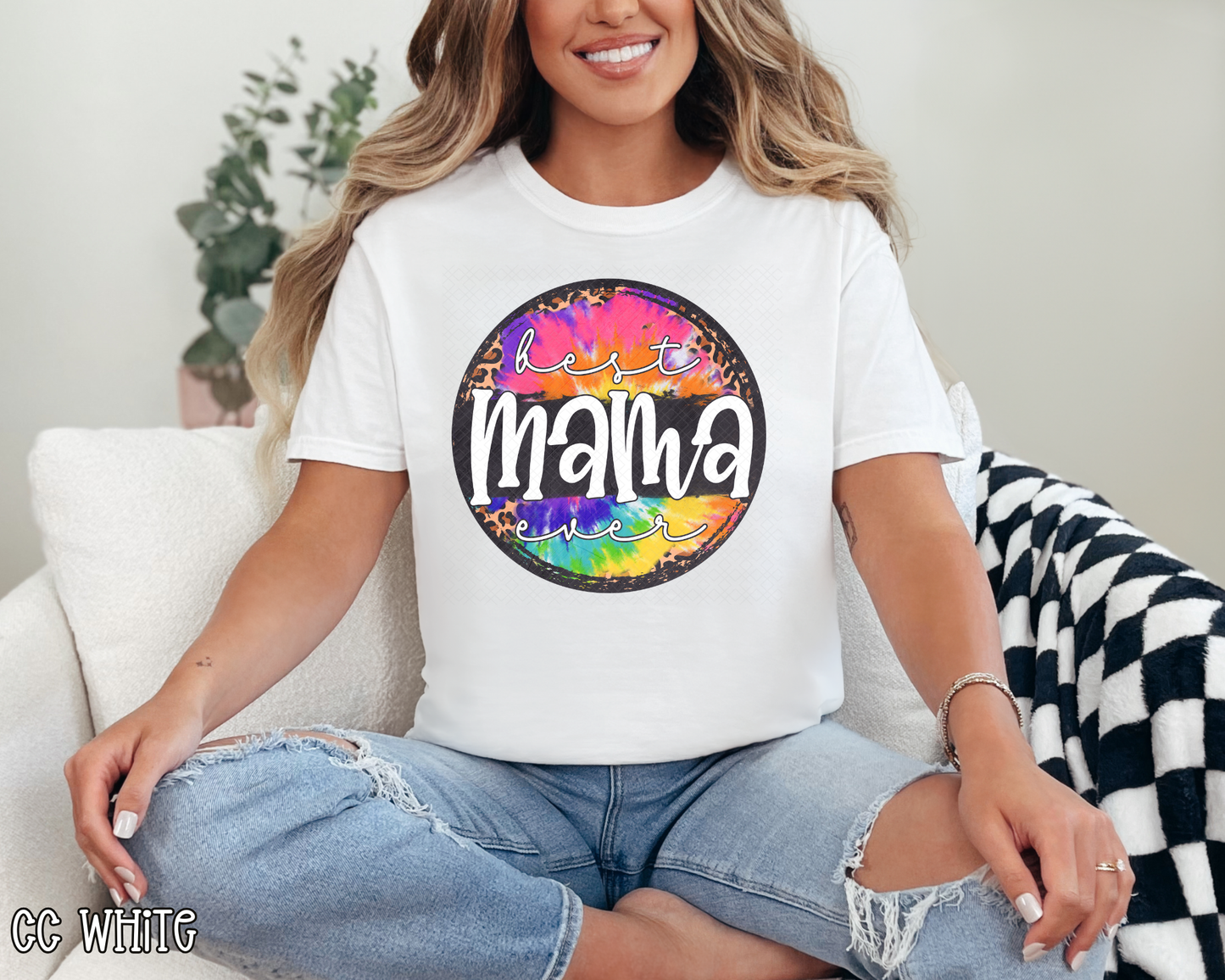 Best Mama Grunge Circle