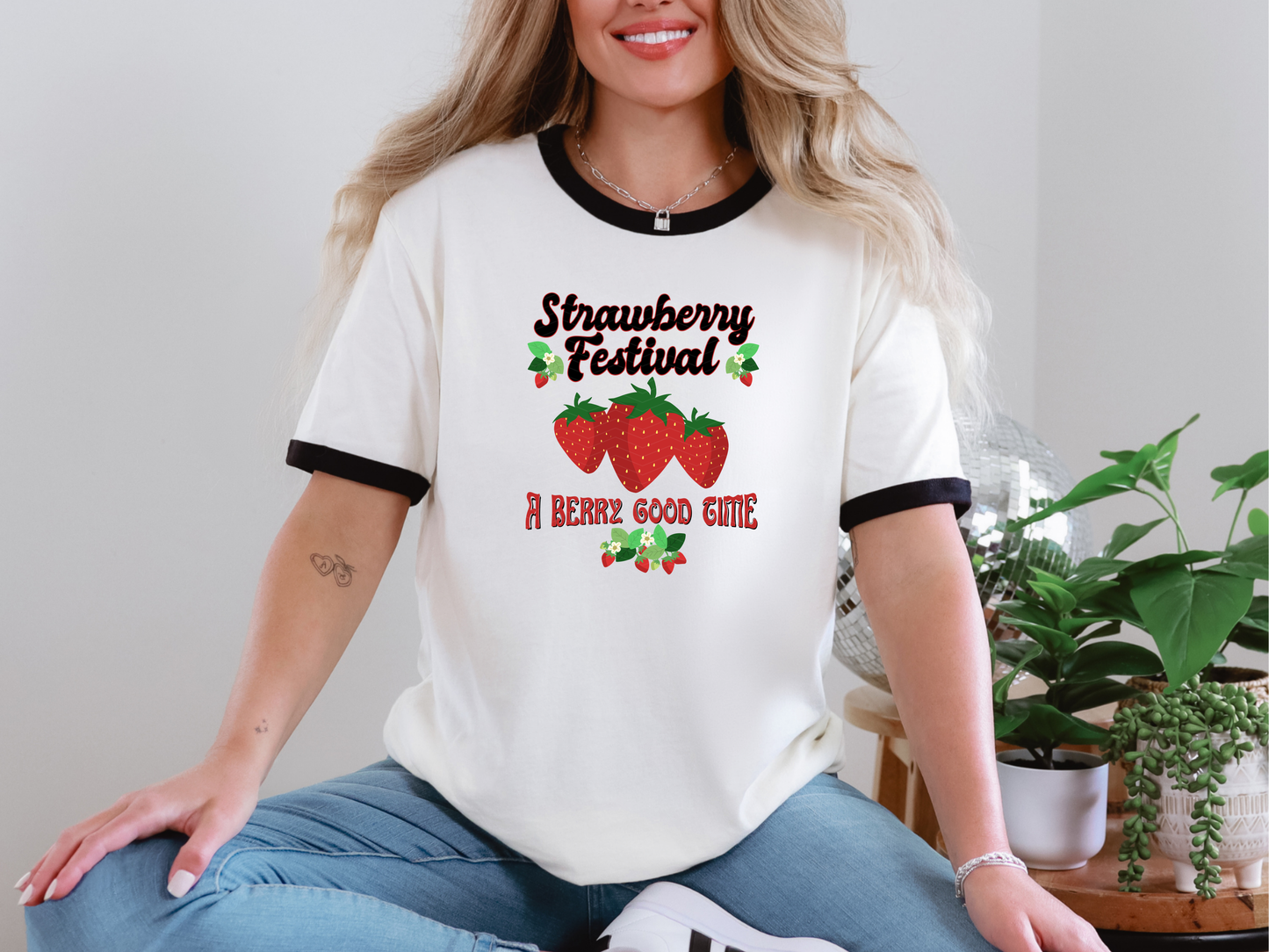 Strawberry Festival A Berry Good Time DTF TRANSFER