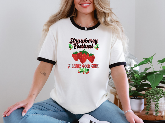 Strawberry Festival A Berry Good Time DTF TRANSFER