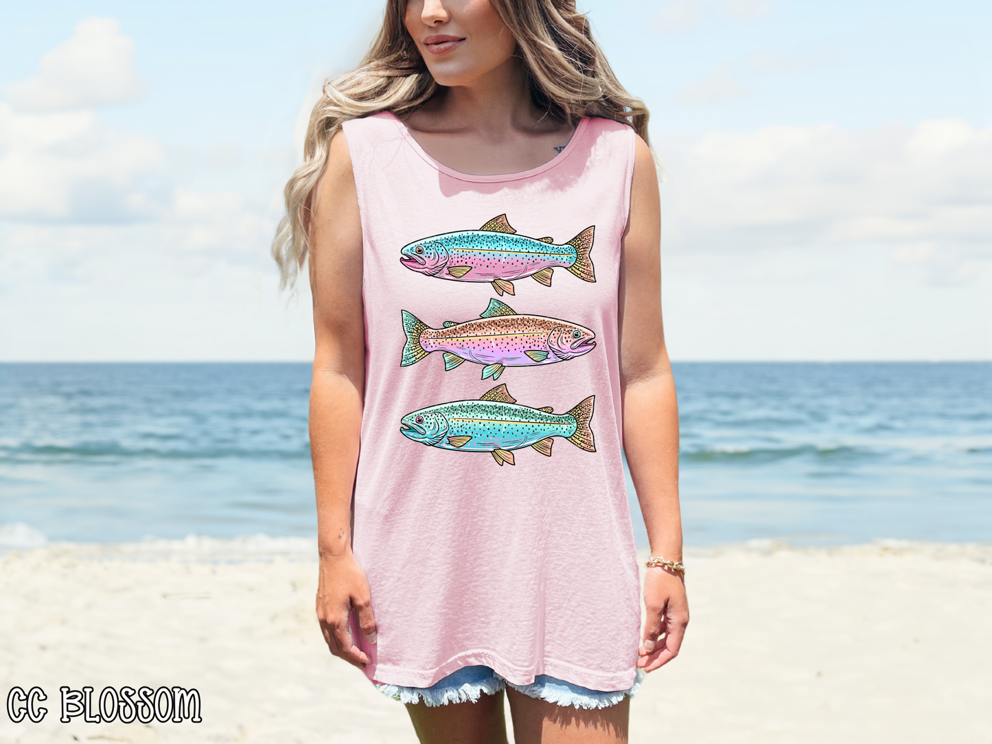 Preppy Fish DTF TRANSFER