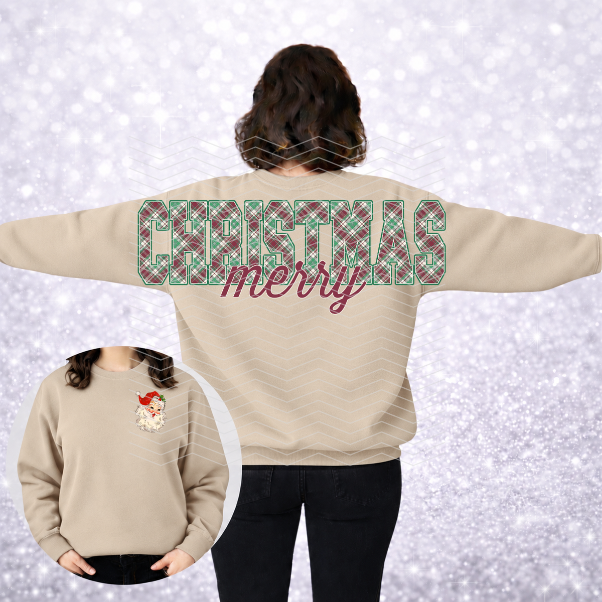 chrsitmas armspans DTF TRANSFER