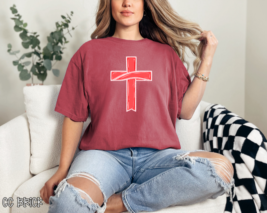 Elegant Jelly Cross DTF TRANSFER