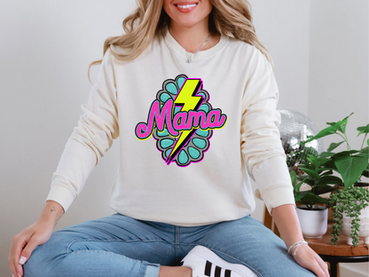 Mama Concho Lighnting Neon DTF TRANSFER